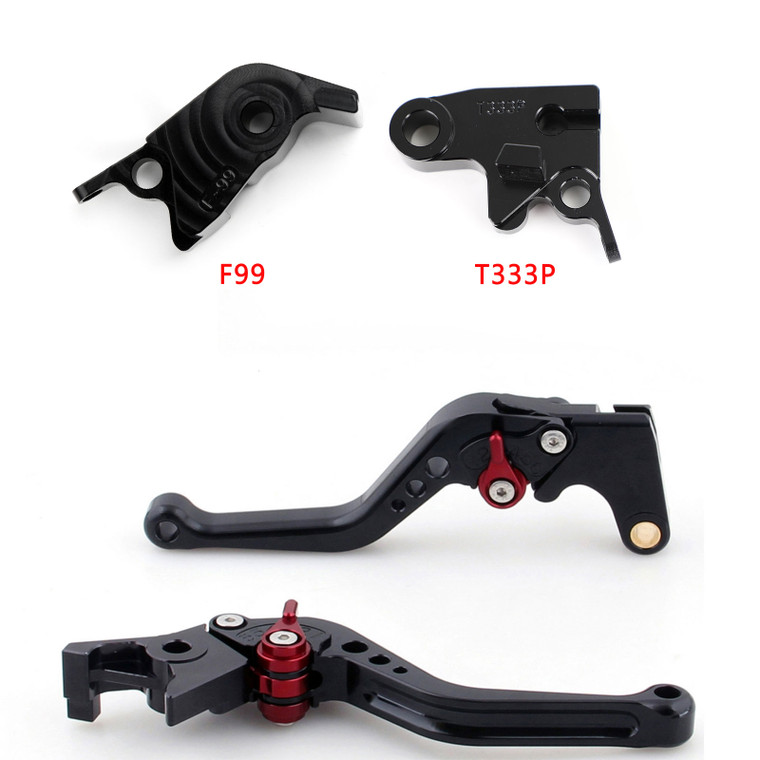 Short Clutch Brake Lever fit for Speed Triple R 2016-2018 Tiger 1050 Scrambler BLK