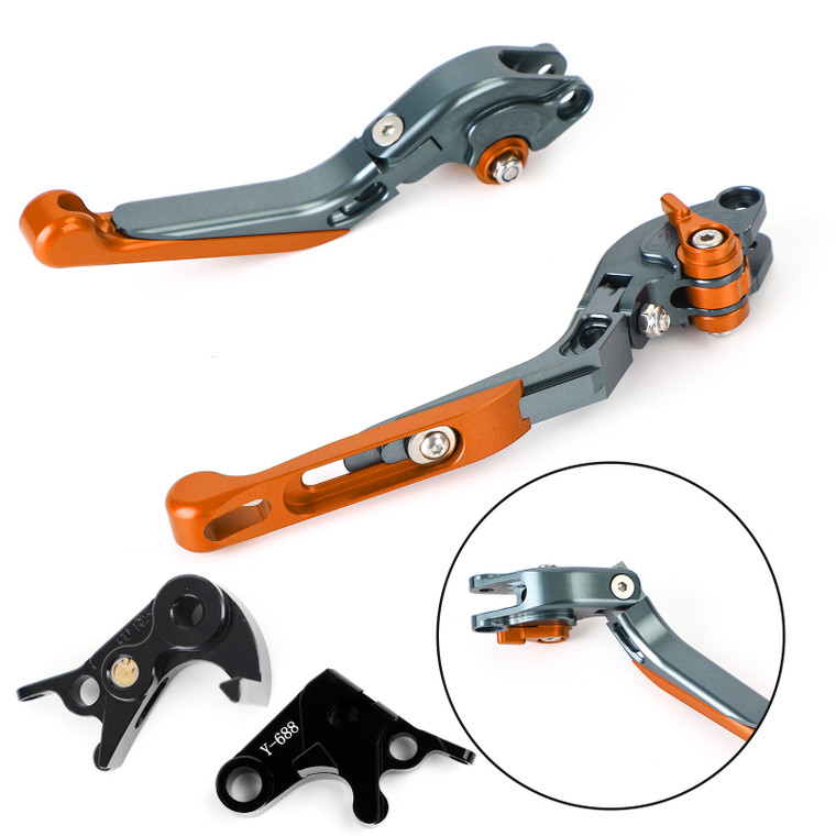 Adjustable Clutch Brake Lever for Yamaha MT-09 Tracer 900/GT 21-22 YZF R6 17-20 ORG