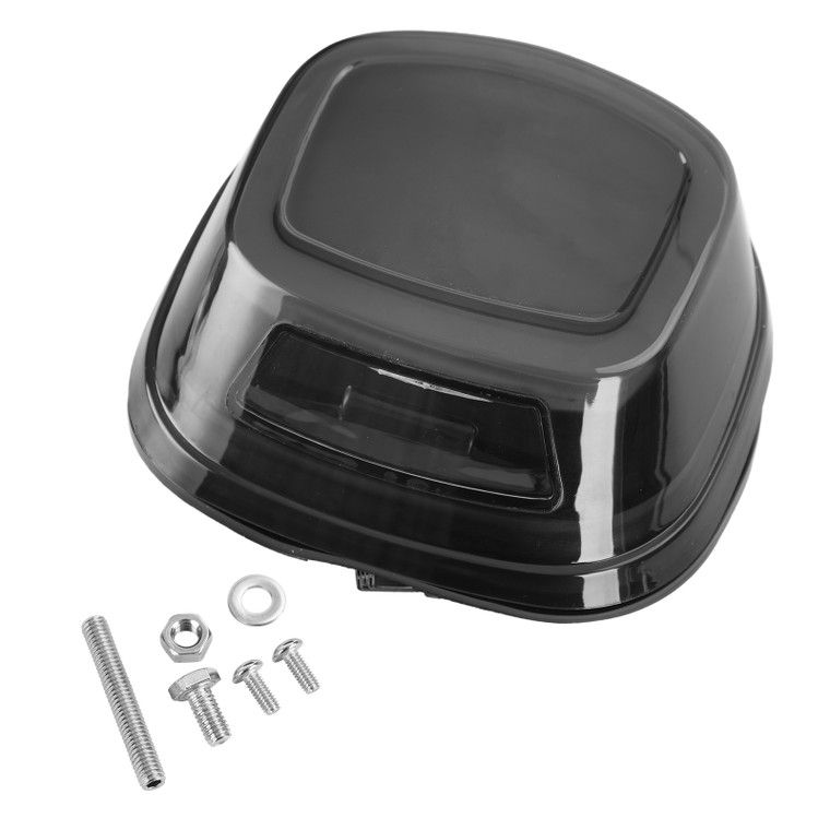 LED Tail Lights License Plate Light For Touring Softail Dyna Sportster 99-Up Gray