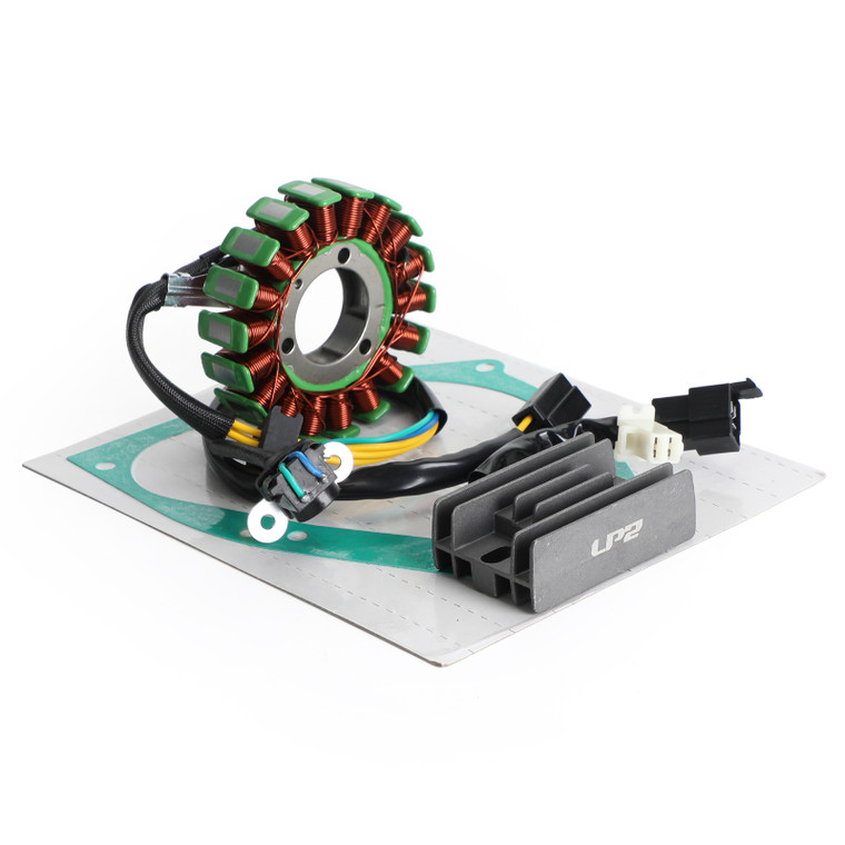 Magneto Stator+Voltage Rectifier+Gasket For Suzuki GZ125 Marauder 125 1998-2011