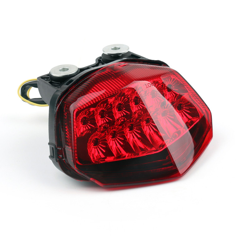Rear LED Brake Turn Signal Tail Light Kawasaki NINJA EX250 (2008-2012) Red Generic