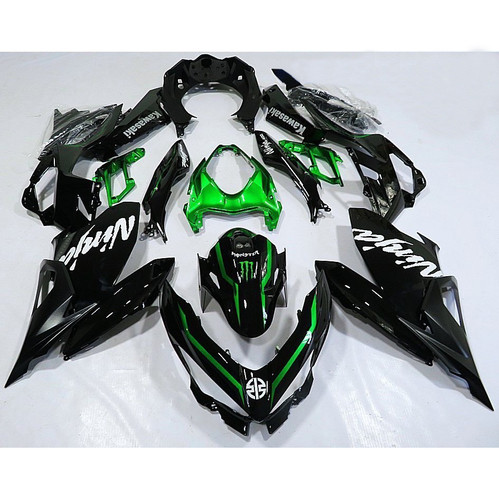 Injection Fairing Kit Bodywork Plastic ABS fit For Kawasaki EX400/Ninja400 2018-2020 #2