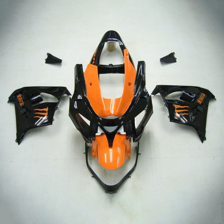 Injection Fairing Kit Bodywork Plastic ABS fit For Kawasaki ZX9R 2002-2003 #120