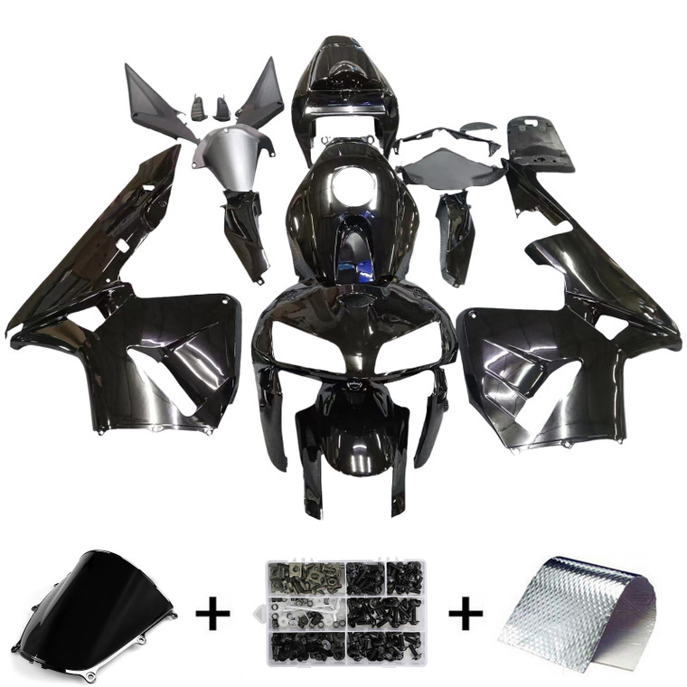 2005-2006 Honda CBR600RR Injection Fairing Kit Bodywork Plastic ABS #21 Amotopart Fairing