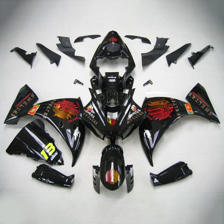 Injection Fairing Kit Bodywork Plastic ABS fit For Yamaha YZF 1000 R1 2012-2014 #141