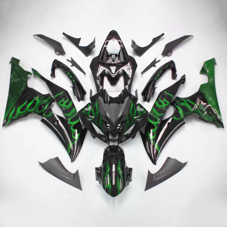 Injection Fairing Kit Bodywork Plastic ABS fit For Yamaha YZF 600 R6 2008-2016 #118