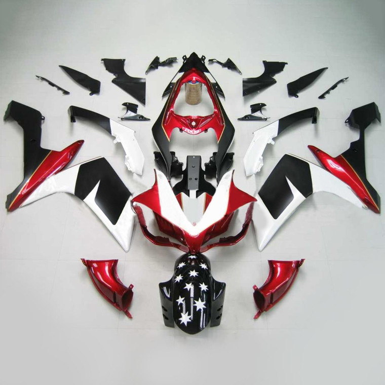 Injection Fairing Kit Bodywork Plastic ABS fit For Yamaha YZF 1000 R1 2007-2008 #114