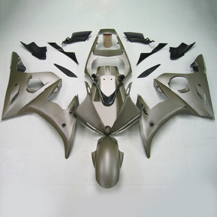 Injection Fairing Kit Bodywork Plastic ABS fit For Yamaha YZF 600 R6 2005 #148