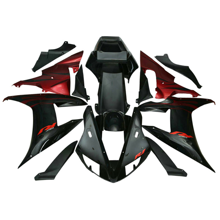 Painted INJECTION Bodywork Fairing Kit Fit For Yamaha YZFR1 YZF R1 2002-2003 #21