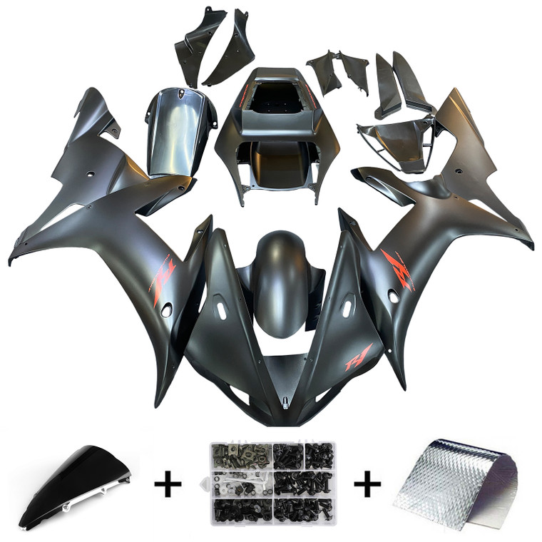 Injection Fairing Kit Bodywork Plastic ABS fit For Yamaha YZF 1000 R1 2002-2003 #112