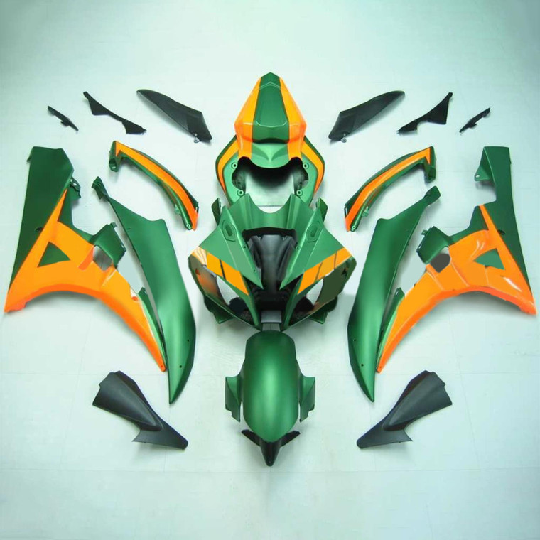 Injection Fairing Kit Bodywork Plastic ABS fit For Yamaha YZF 600 R6 2006-2007 #130