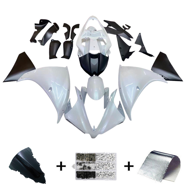 2012-2014 Yamaha YZF 1000 R1 Amotopart Injection Fairing Kit Bodywork Plastic ABS #103