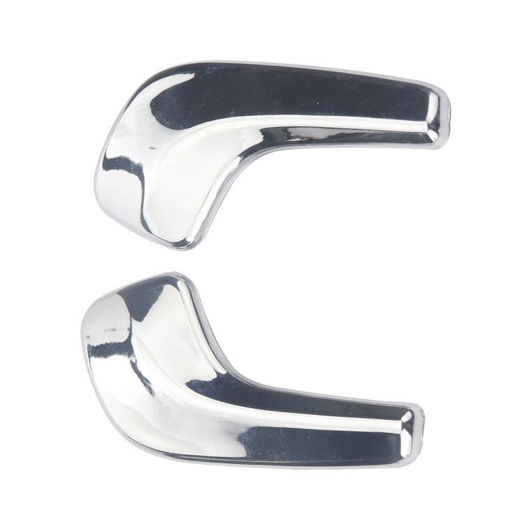 Chrome Left & Right Door Handle 13297813 13297814 For Vauxhall / Opel Corsa D