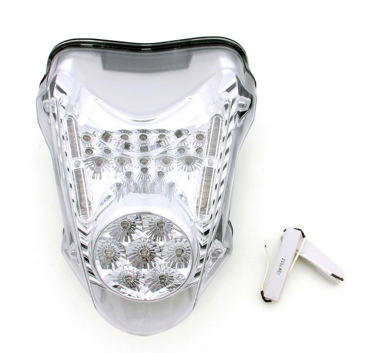 Integrated LED TailLight Turn Signals For Suzuki GSXR 1300 Hayabusa 2008-2014 Clear