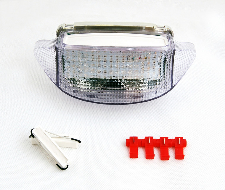 LED Taillight + Turn Signals For Honda CBR 600 F3 1997-1998 Clear
