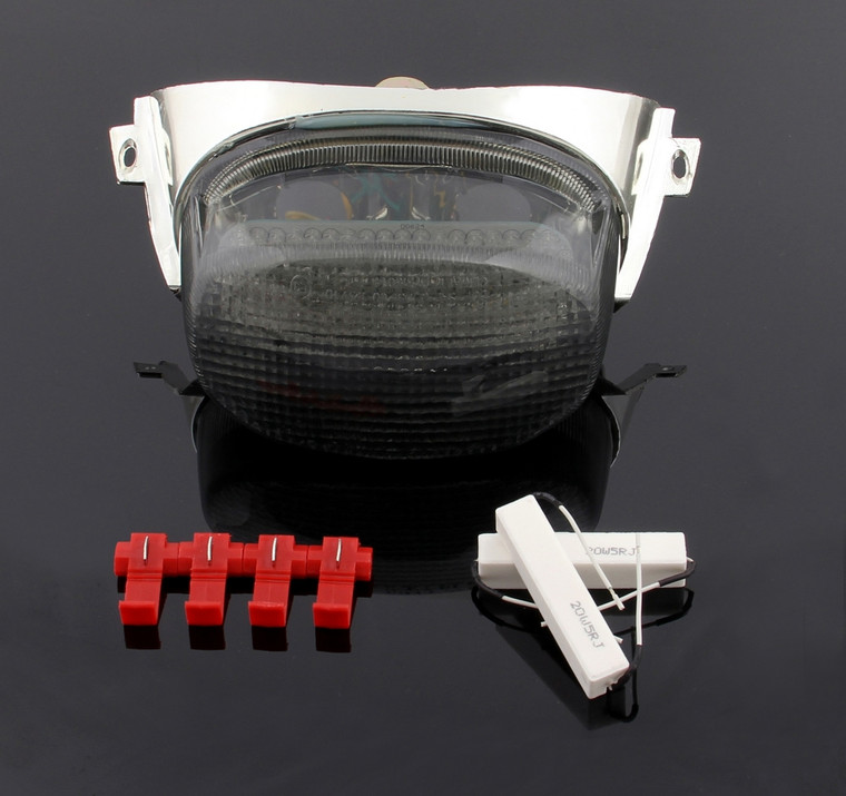 LED Taillight Turn Signals for Suzuki GSXR600 97-00 GSXR750 96-99 GSXR1100 Smoke Generic