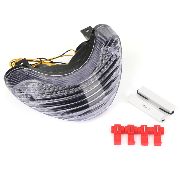 Clear LED Taillight integrated Turn Signals for Suzuki SV650 TL1000S TL1000R Clear Generic