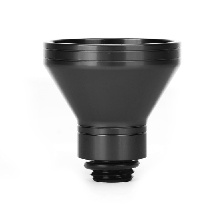 Black Aluminum Oil Filler Funnel 20mm Universal Oil Catch Drain Motorcycle
