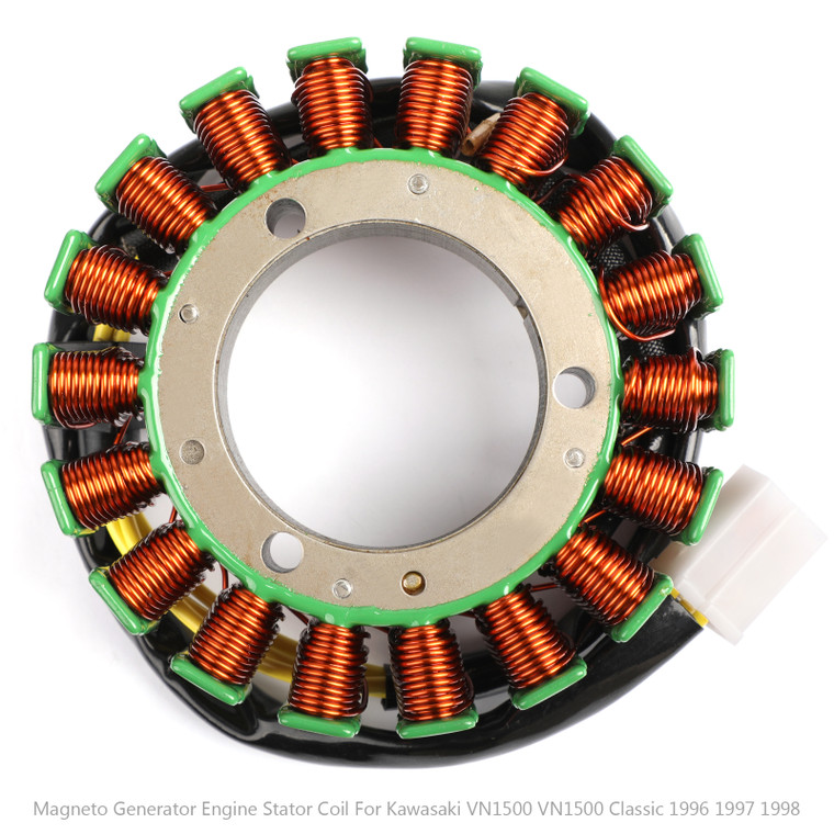 Stator Generator Fit for Kawasaki Vulcan 1500 VN1500D/E Classic 86-88 21003-1301