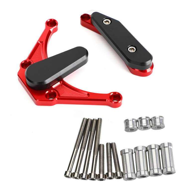 Motorcycle Engine Case Stator Cover Guard Slider For Yamaha Yzf R1 09-14 Red
