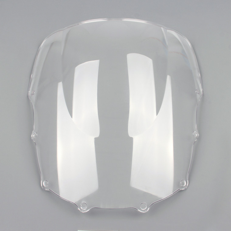 Windshield WindScreen Double Bubble For Kawasaki ZZR400 93-07 ZZR600 93-2004 CLE