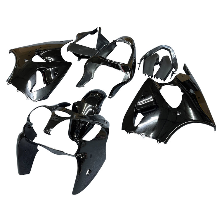 00-02 Kawasaki ZX6R 636 05-08 Kawasaki ZZR600 Amotopart Injection Fairing Kit Bodywork Plastic ABS #103