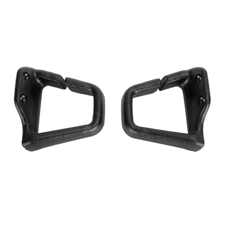 Black Seat Belt Shoulder Guides For 1993-2002 Camaro Firebird Convertible