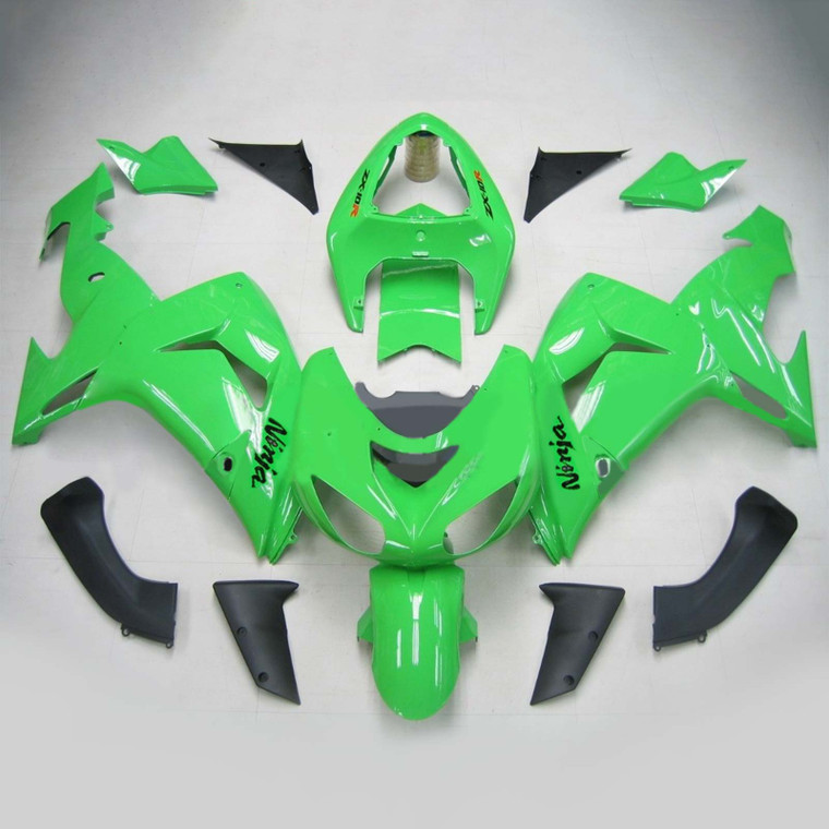 Injection Fairing Kit Bodywork Plastic ABS fit For Kawasaki ZX10R 2006-2007 118