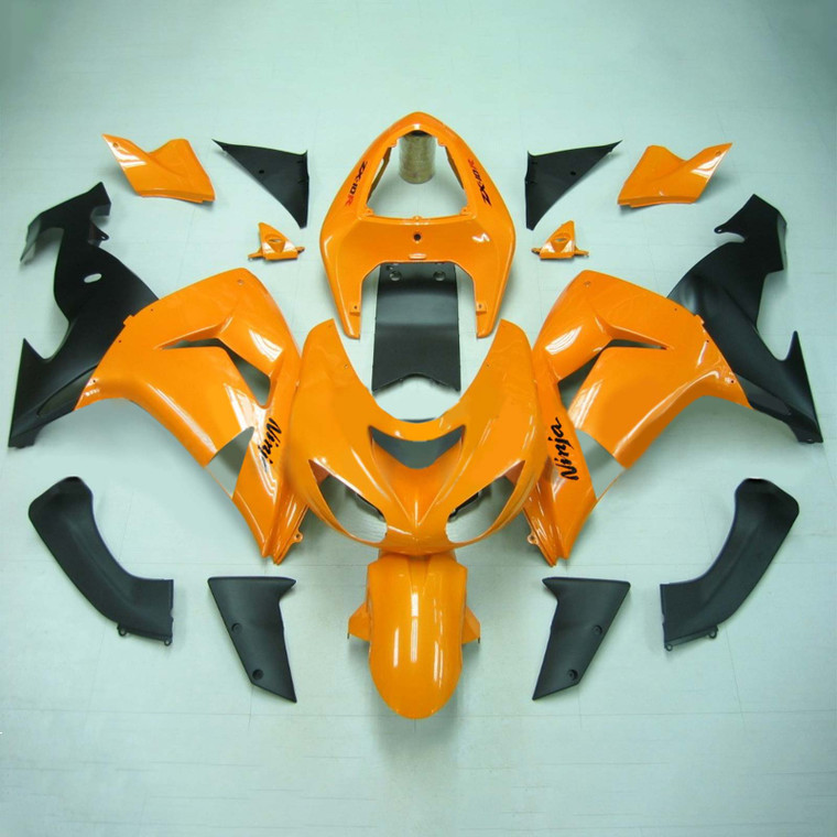 Injection Fairing Kit Bodywork Plastic ABS fit For Kawasaki ZX10R 2006-2007 120