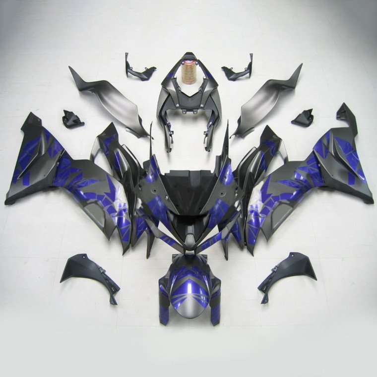 Injection Fairing Kit Bodywork Plastic ABS fit For Kawasaki ZX6R 2019-2020 103
