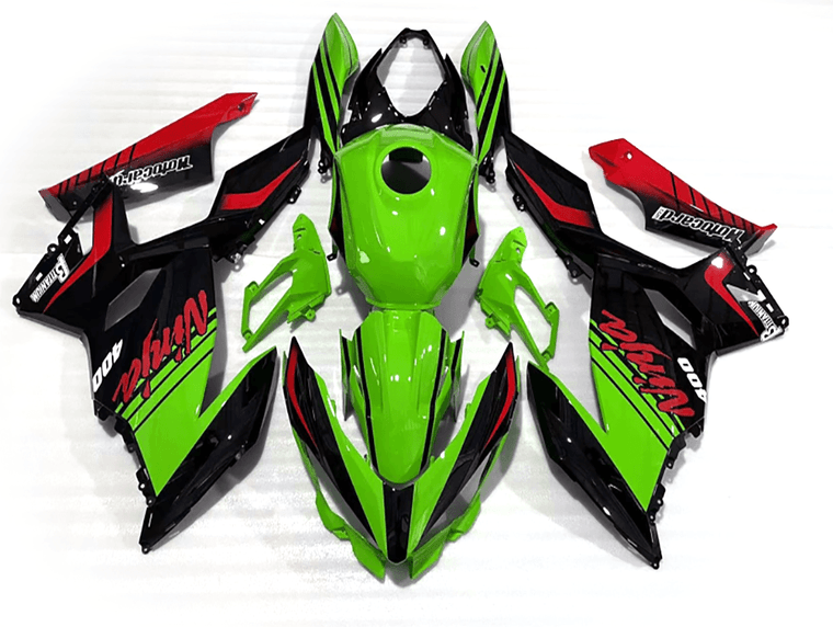 2018-2023 Kawasaki EX400/Ninja400 Amotopart Injection Fairing Kit Bodywork Plastic ABS #104