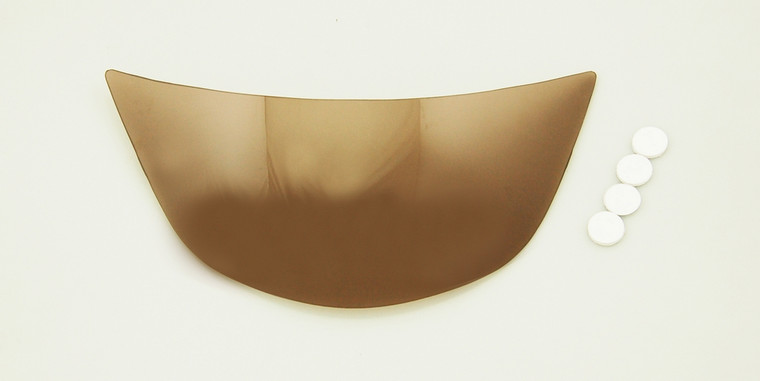 Headlight Lens Shield Cover for Kawasaki ZX 6R (1994-1997) Smoke