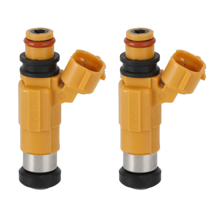 2PCS 49033-1057 Fuel injectors INP-786 for Kawasaki 2000-2008 Vulcan 1500 1600 PN