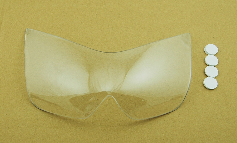 Headlight Lens Shield Cover for Kawasaki Z1000 (2003-2006) Clear