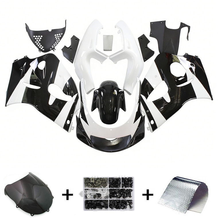 1996-2000 Suzuki GSXR 600/1996-1999 GSXR 750 Amotopart Injection Fairing Kit Bodywork Plastic ABS #104