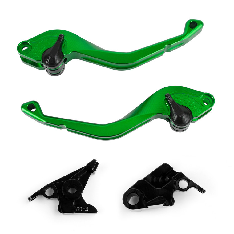 CNC Short Clutch Brake Lever fit for Kawasaki ZZR600 ZXR400 Z750S ZX9R ER-5