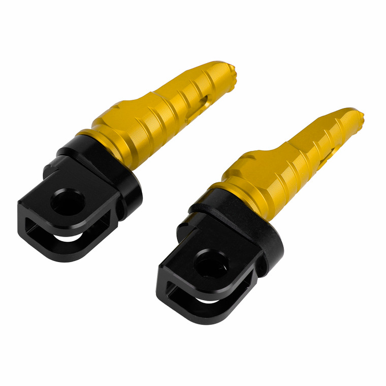Front Footrests Foot Peg fit for CFMOTO 250SR 250NK 400NK 650NK 400GT 2019-2022 Gold