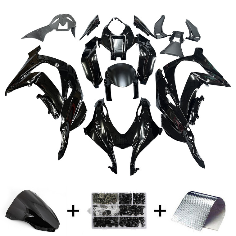 2016-2020 Kawasaki ZX10R Amotopart Injection Fairing Kit Bodywork Plastic ABS #118