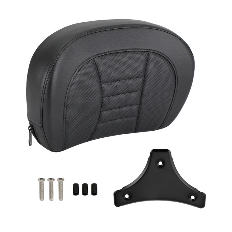 Driver Rider Sissy Bar Seat Backrest Pad for CVO Street Glide FLHXSE 2015-2021