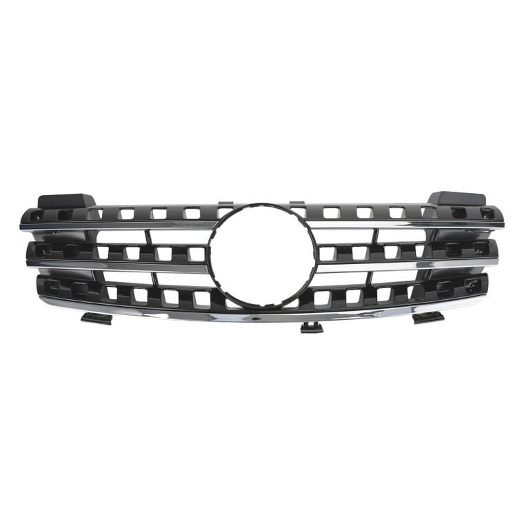 2005-2008 Mercedes ML-Class W164 AMG Style Front Grille Grill Chrome/Black