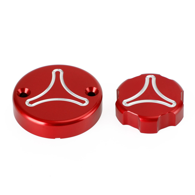 Brake Clutch Reservoir Cap Red For Ducati Panigale 899 959 1199 1299 V2 V4 S R