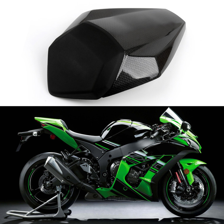 Rear Passenger Single Seat Cover CowlFor Kawasaki Nijia ZX10R ZX10-R 2016-2024 Carbon Generic