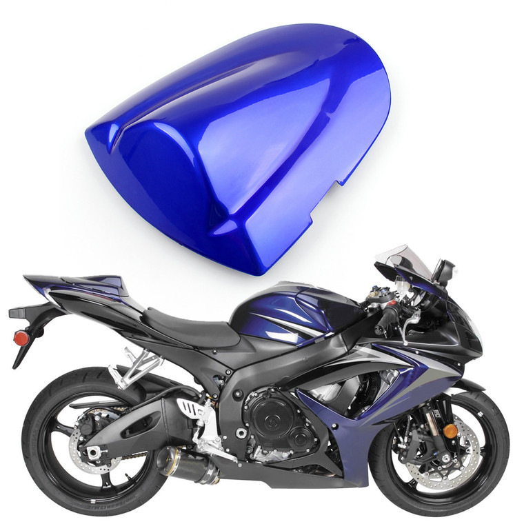 Seat Cowl Rear Seat Cover Suzuki GSXR600 GSXR750 (2006-2007) K6, Blue
