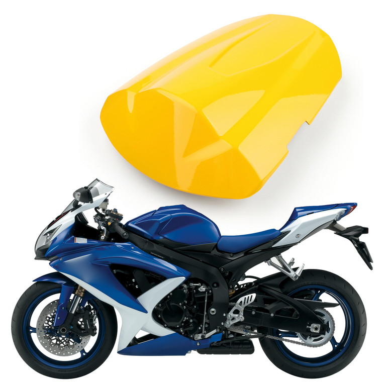 Seat Cowl Rear Seat Cover Suzuki GSXR600 GSXR750 (2008-2009) K8 Yellow
