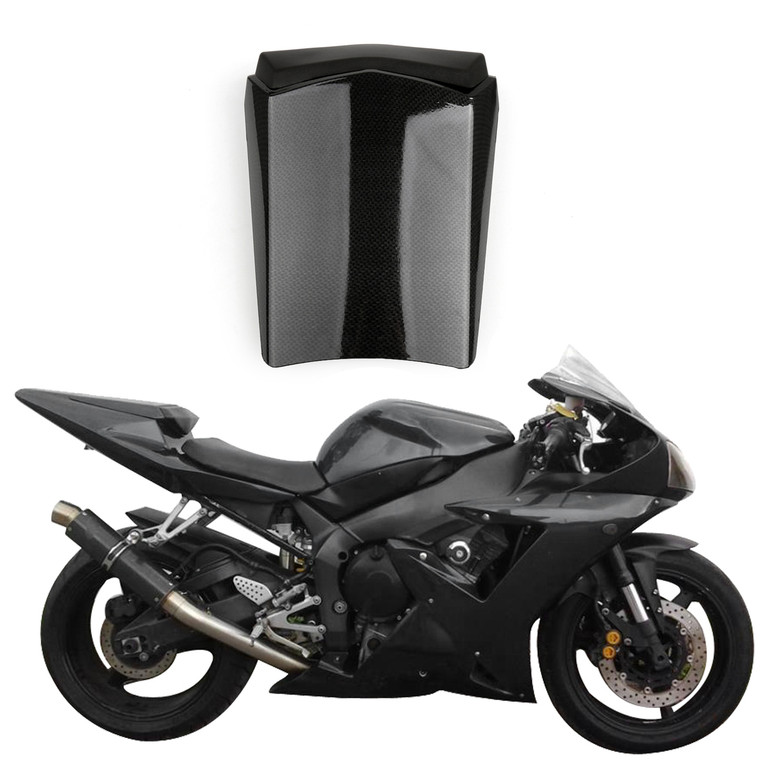 Seat Cowl Rear Passenger Pillion Seat Cover Yamaha R1 YZFR1 (2002-2003) Faux Carbon