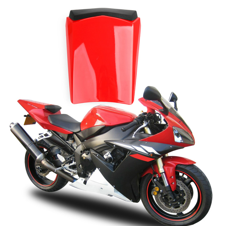 Seat Cowl Rear Passenger Pillion Seat Cover Yamaha R1 YZFR1 (2002-2003) Red
