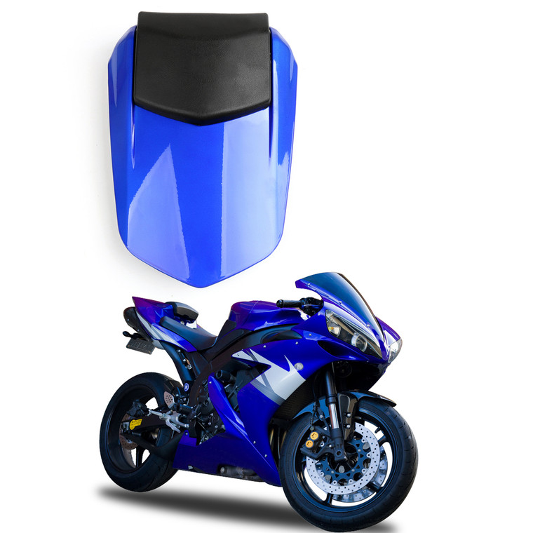 Seat Cowl Rear Passenger Pillion Seat Cover Yamaha R1 YZFR1 (2004-2005-2006) Blue
