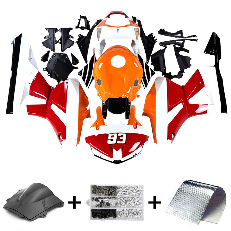 2013-2023 Honda CBR600RR F5 Injection Fairing Kit Bodywork Plastic ABS #120 Amotopart Fairing