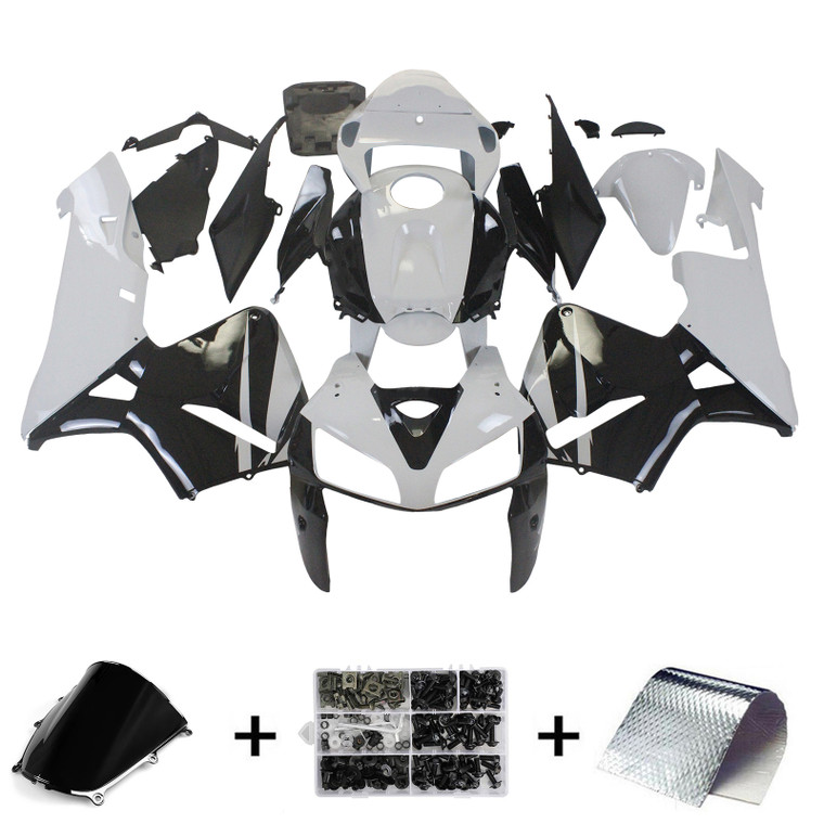 2005-2006 Honda CBR600RR F5 Injection Fairing Kit Bodywork Plastic ABS #115 Amotopart Fairing