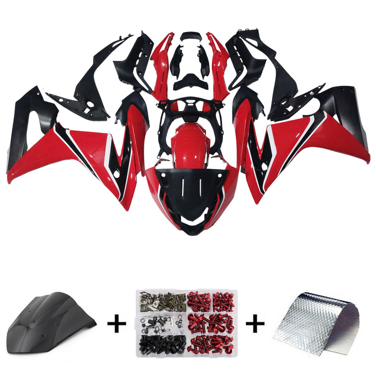 2017-2019 Honda CBR650F Injection Fairing Kit Bodywork Plastic ABS #107 Amotopart Fairing